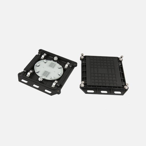 Quality Square Fiber Optic Cable Box 1 Inlet 1 Outlet Junction Box wholesale