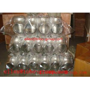 China TOBO STEEL Group carbon A234 WPB and stainless 304 composite Elbow tee fittings on sale