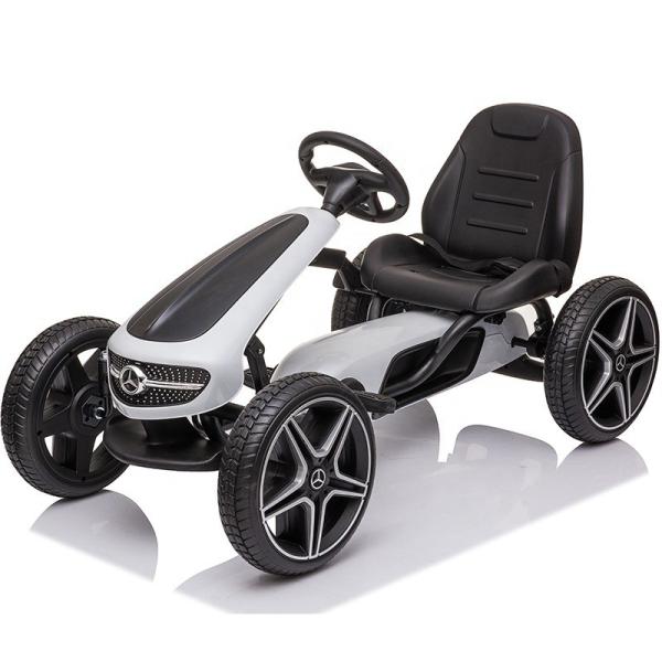 2022 Licensed Kids Go Kart Toy Car For Children Ride On Toy With Non-electric