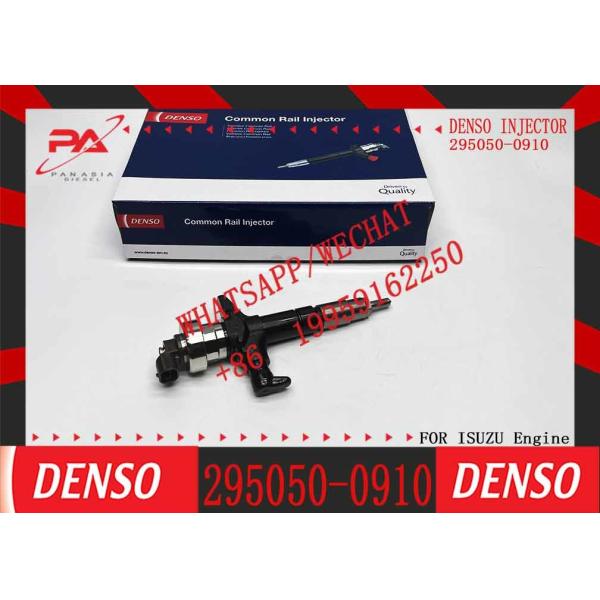 Quality Euro 5 295050-0910 High Quality Diesel Fuel Common Rail Nozzles Injector 8-98159583-0 8981595830 for Isuzu D-max/Rodeo 4 wholesale