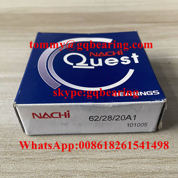 Gcr15 Steel Material 62 / 28 / 20 / P63 Deep Groove Ball Bearing