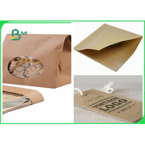 Top Sale Eco - friendly Brown kraft paper for various packing bags Size customized www.bmpaper.com
