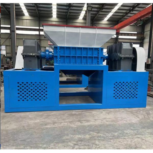 High Capacity Durable Build Double Shaft Shredder For Wood Processing Industry