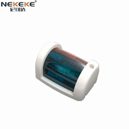 Quality Dual-Color Marine LED Navigation Light with 225° Beam Angle and 1W LED for 12V and 24V Power Supply wholesale