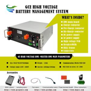 GCE high voltage BMS(HV BMS) Compatible With Deye / Growatt Inverter 816V 250A
