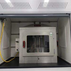 ISO 11925 Single Flame Source Tester with Vertical or 45-degree Ignition and