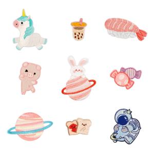 Custom Made High End Soft patch logo patch embroidered crocodile patch