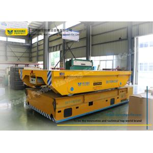 Steel Box Structure Rail Transfer Cart / Heavy Load Cart 0 ~ 20 M Per Minute