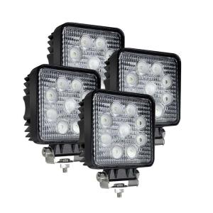 RoHS 27Watt 2PCS LED Work Flood Lights 2160 Lm For UTV