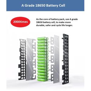 Lifepo4 Lithium Ion Battery Pack OEM 18650 overcharge protection