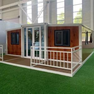 Luxury Expandable Prefabricated Container House Grade A Fireproof 50mm/75mm EPS