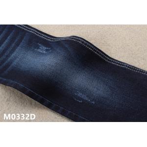 China 9.5oz 322gsm Jeans Stretch Organic Cotton Denim Fabric With GOTS Certificate on sale