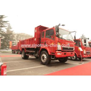 12 Tons HOWO 4×2 Light Duty Dump Truck With 105HP EuroIII Front Lifting 6 Tires
