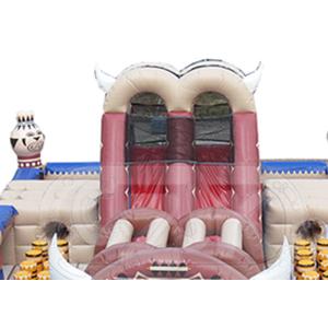 Capacity 32 Kids Inflatable Bounce House Combo Customized Size With Blower