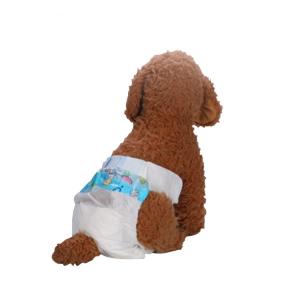 Cheap ISO9001 A Grade Non Woven Topsheet Disposable Pet Diapers For Dogs for sale