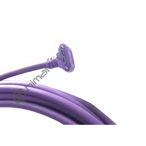 5M High Flexible USB3 A Male to Micro B Male Camera Cable Assemblies with