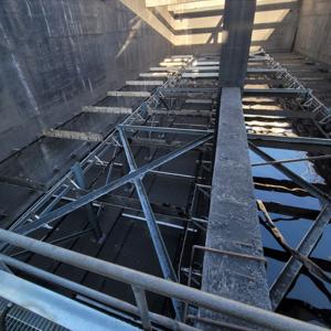 SS Chain Traction Mud Scraper Chain Plate Sludge Scraper For Sedimentation Tank