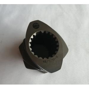 High Shear Uniformity Twin Mixing Screw Elements Kneading Block For Talc And