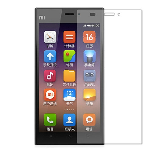 Factory Price 0.15/0.22/0.33m Anti-scratch XIAOMI 3 Tempered Glass Screen