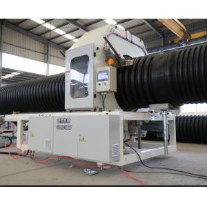 Full Automatic DWC Pipe Machine Water Cooling Plastic PE Corrugated Pipe Machine