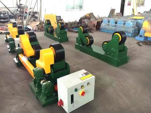 Cheap 10T Self Aligning Pipe Stands With Rollers CE Certificate 10 Days Delivery Time for sale