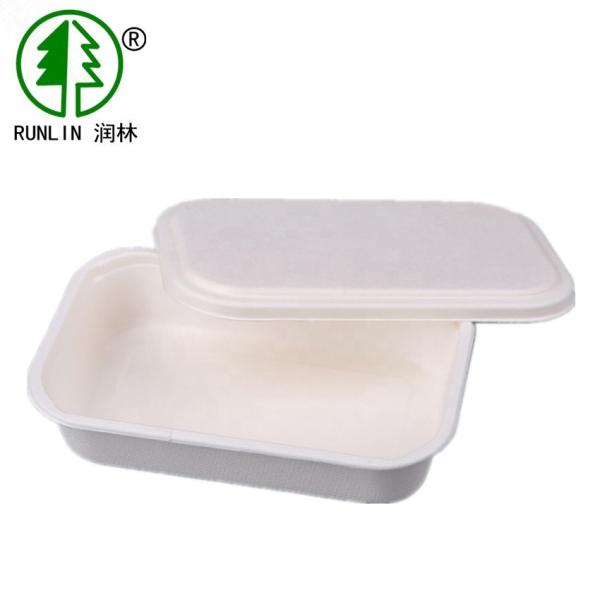 Biodegradable microwave thermoforming eco-friendly sugarcane bagasse food