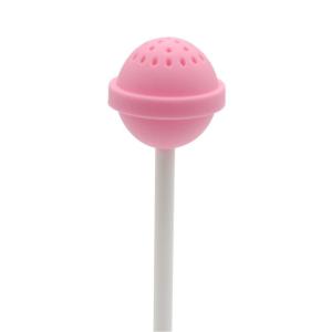 Colorful product lollipop sloth non plastic loose leaf tea custom silicone tea