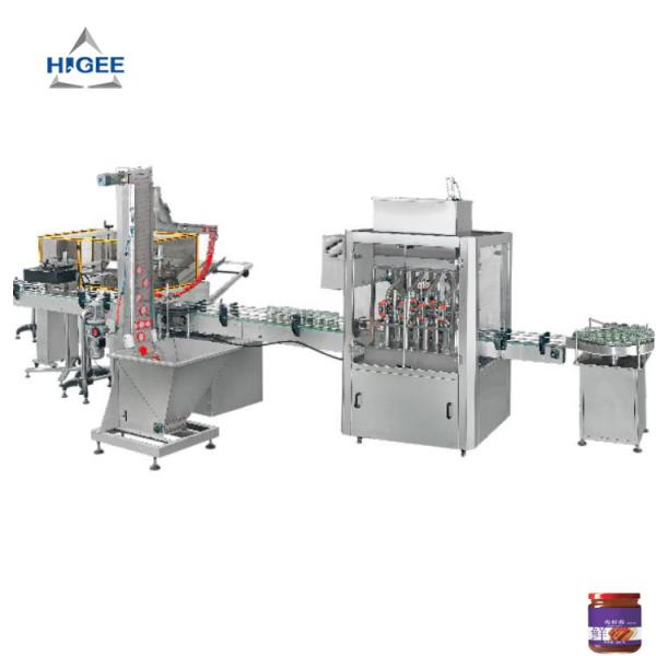 sauce bowl automatic filling capping labeling machine for tomato chilli paste