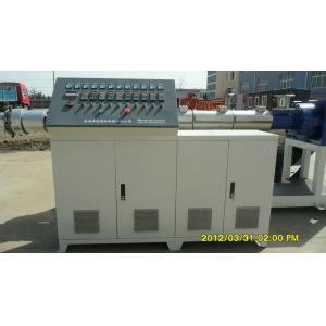 HDPE Electric Water Pipe Plastic Extrusion Machine , PP Drainage Pipe Extruder