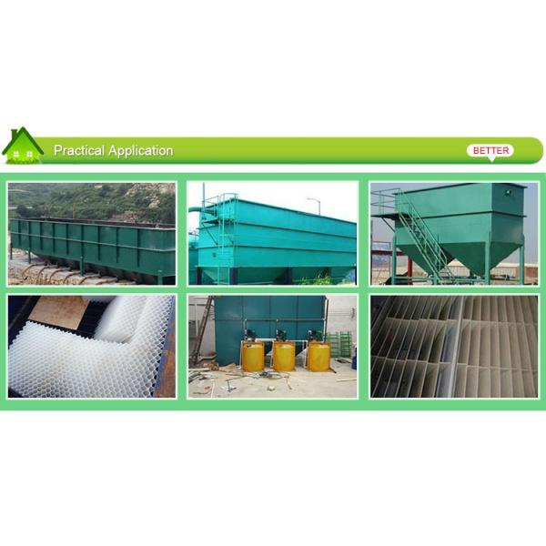 Condition Inclined Plate Tube Sedimentation Tank for Electroplating Wastewater Treatment