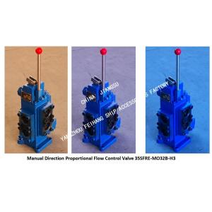 35SFRE-MO32B-H3 Manual Direction Proportional Flow Control Valve OPERATION OF