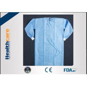 Cheap Single Use Reinfoced 60g Disposable Patient Exam Gowns SMMMS for sale