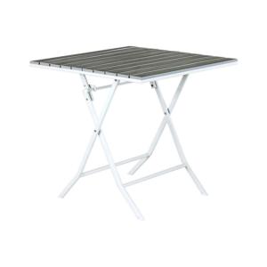 China Lightweight Polywood Aluminum Folding Camping Table With PS Plate Material on sale