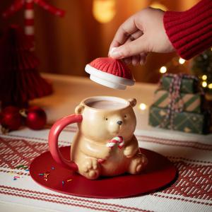 Porcelain Christmas Dinnerware Holiday Selection Support Drinkware Type MUGS