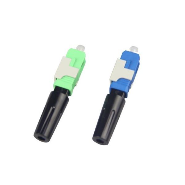High Repeatability Field Assembly Connector , FTTH Fiber Connector Low Insertion