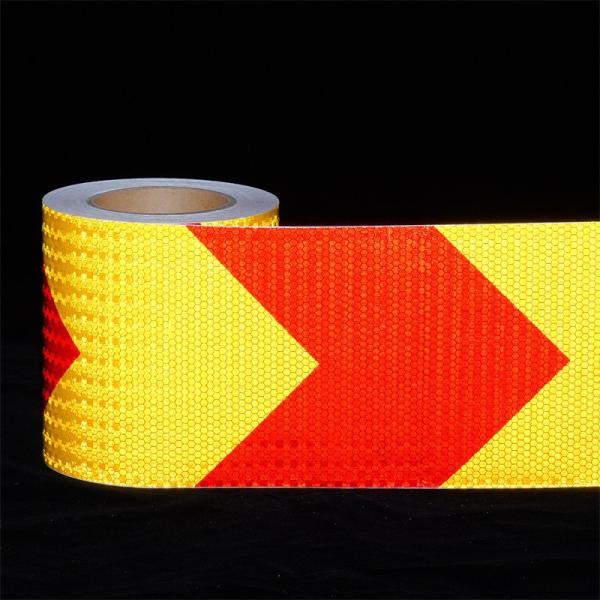 ODM Floor Truck Reflective Warning Tape Sticker Warning PET Material