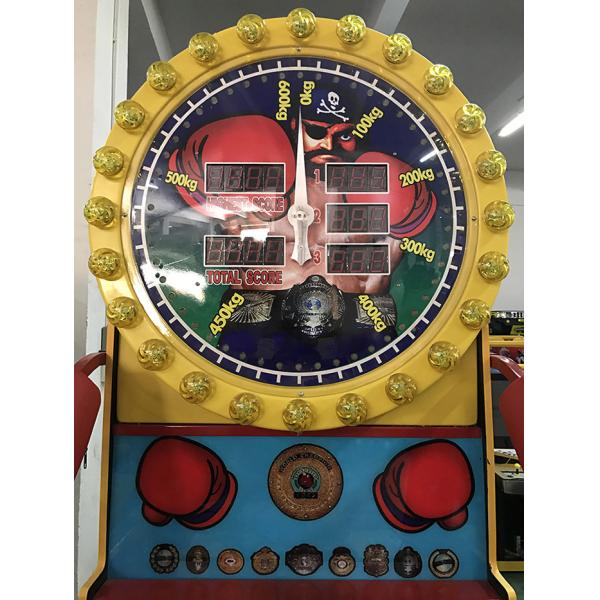 1 Player Redemption Game Machine , Arcade Amusement Games World Boxing Machine
