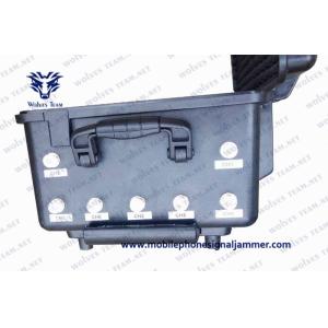 Vehicle Bomb Jammer RF WIFI Cell Phone Signal Jammer With DDS Convoy Jamming