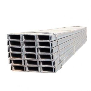 Cheap Get the Best Deal on Channel Steel Carbon for Curtain Wall Engineering and Punching Processing for sale