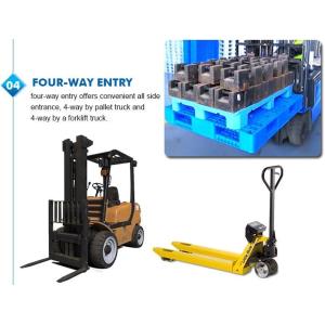 Light weight one time plastic pallets for transport and storage, Heavy duty
