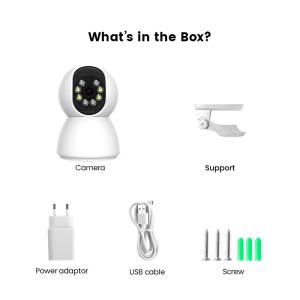 Security Camera Mini Wireless Wifi Camera Auto Tracking Motion Detection Home