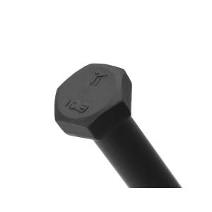 China 35K Carbon Steel DIN 931 Bolts Half Threaded Black Oxide Quenching M8 - M30 Class 8.8 on sale