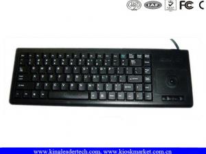 Cheap Black ABS Plastic Keyboard Laser - Etched With Magnetic Strip Reader for sale