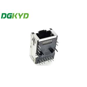 Single Port 100M Integrated Transformer Ethernet Filter With 12Pin RJ45 Network