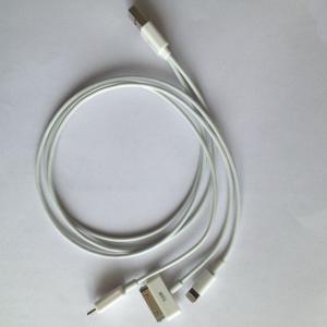 China 50CM Length Multiple Charger Cable Charge for iphone,Samsung, Millet, HTC,ect smartphone on sale