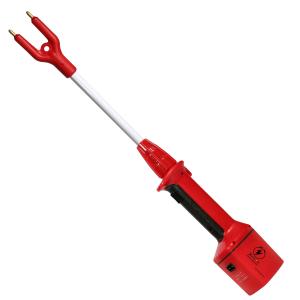 Cheap Dustproof Livestock Electric Shocker / Electronic Cattle Prod With 58cm Shaft for sale