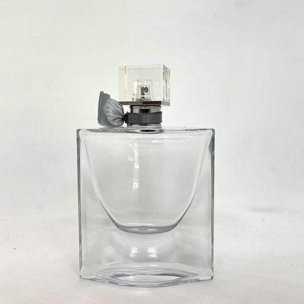 Quality 100ml Perfume Bottle Glass Press Spray Subpackage Empty Bottle Cosmetics Packaging wholesale