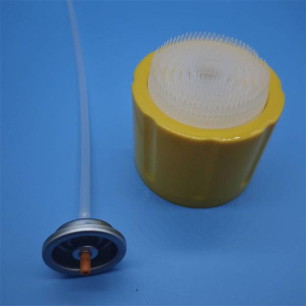 Hygienic Foam Cleanser Valve for Sensitive Skin Care Products with Adjustable Micro-Foam Dispensing Technology