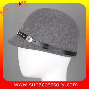 9310992 Sun Accessory customized winner fashion 100% wool felt cadet newsboy