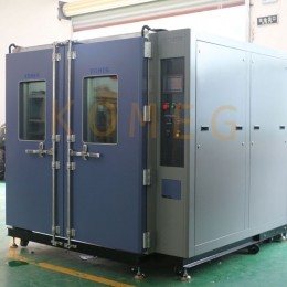 Cheap Double Door Air Cooled High And Low Temperature Test Chamber With LCD Touch Panel for sale